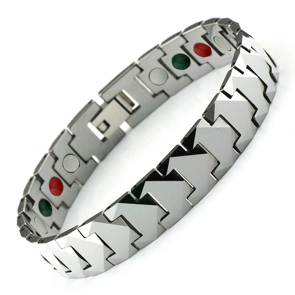 

factory price customize ion power bracelet tungsten