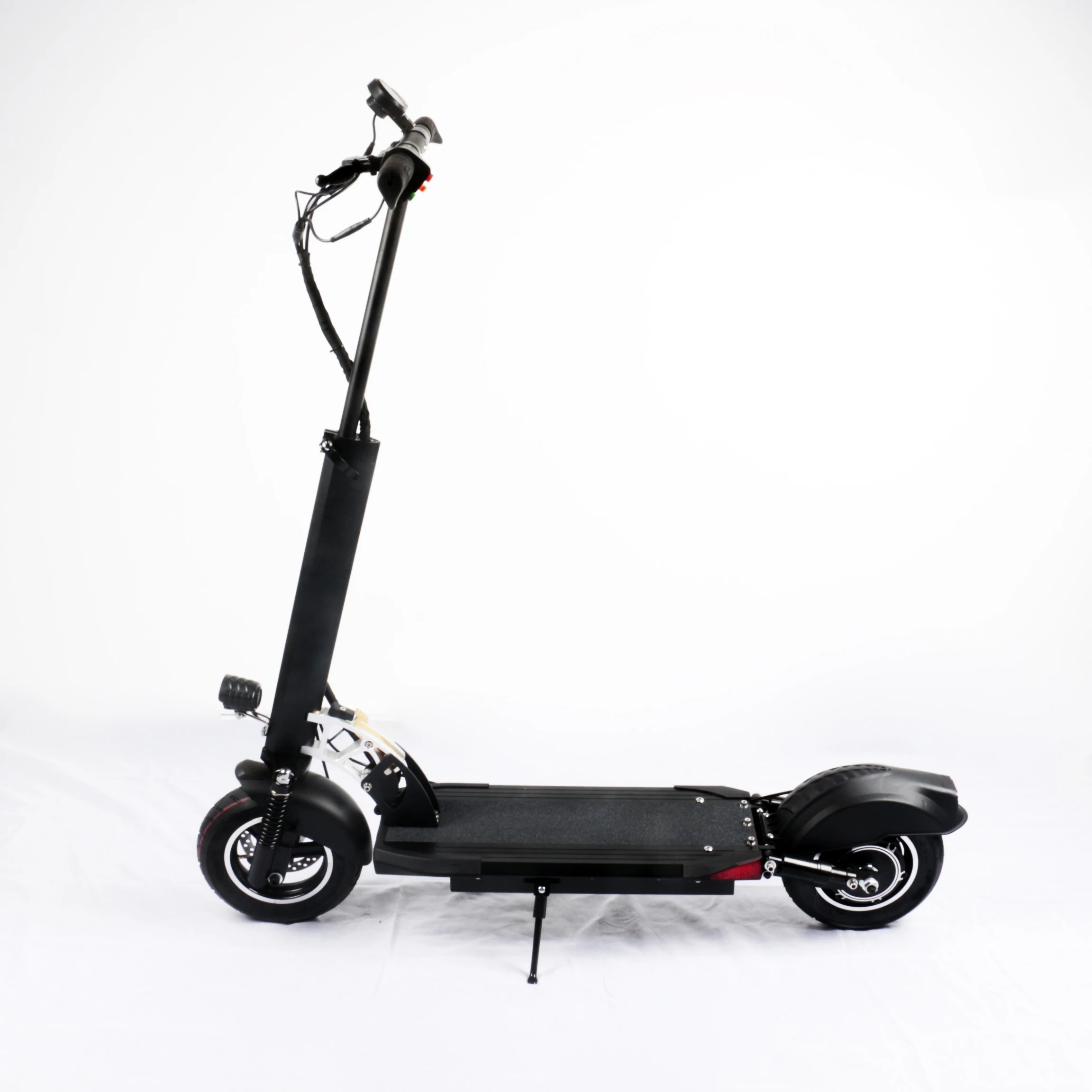 

10 inch 2 wheels easy carry adult long range 48V 500W foldable electric scooter, Black,,white