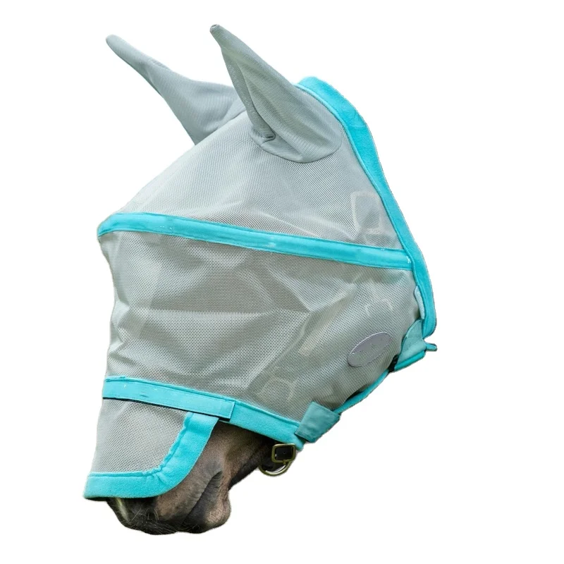 

Newest Soft Mesh Horse Fly Mask, Multi