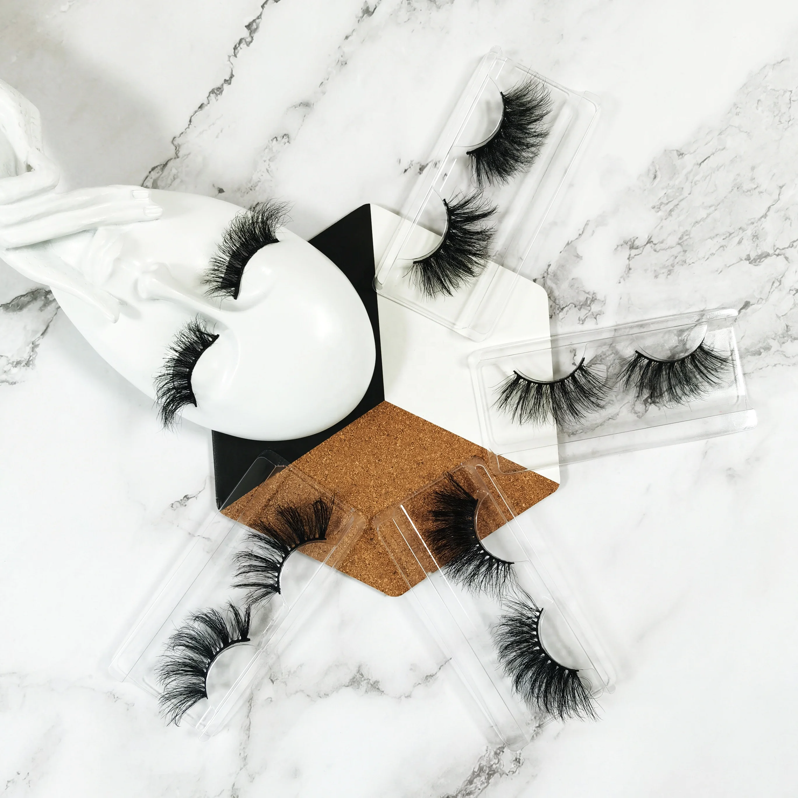 

OEM ODM custom logo 25mm siberian mink fur lashes free shipping