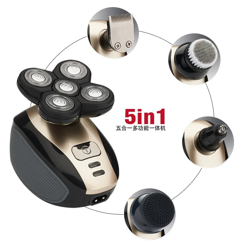 
hot selling USB rechargeable sharving machine 4D electric shaver for men 