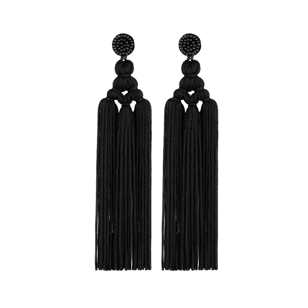 

Good Quality Fashion Bohemian 2021 Long Tassel Earrings, Rainbow