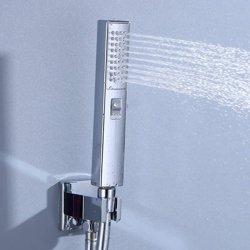 Simple shower mixer with hand shower,high quality thermostatic shower mixer