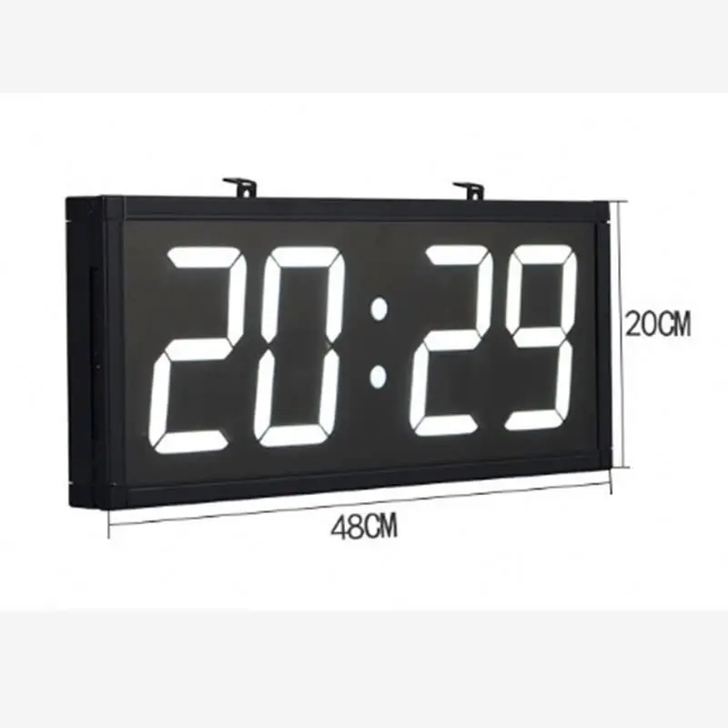 

3d led wall clock H0Q6q large digital wall clock