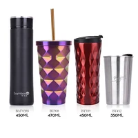 

BPA free Custom logo Insulated stainless steel tumbler coffee cup travel mugs with lid