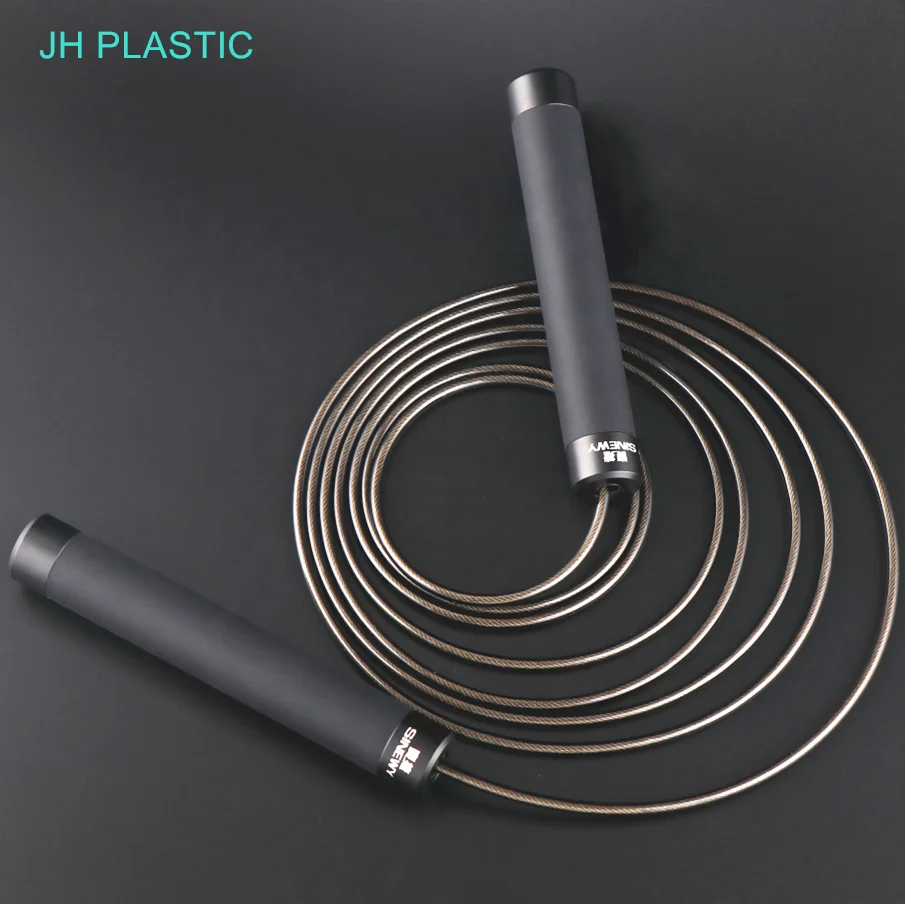 

2021 NEW JUMP ROPE with 360 Degree Spin Anti slip Handles Home Fitness Workout Weighted Speed rope Wholesale, Customized color