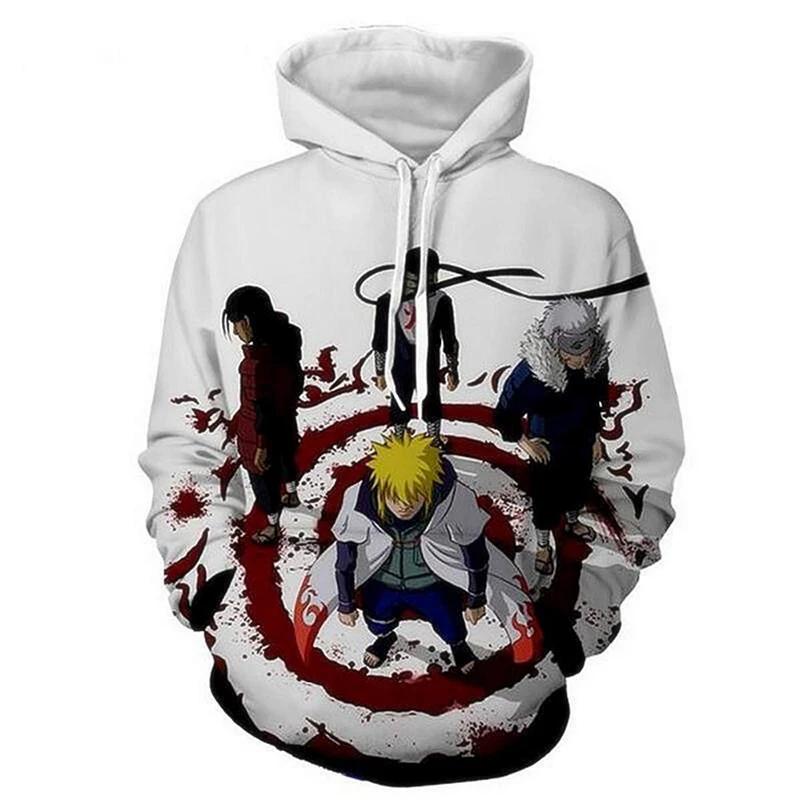 Fleece Hoodie Naruto 3D Printed Sweatshirt Boys Tracksuit Customization Hoodies Fashion Boys Hoodies Clothes Camo Hoodie