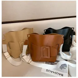 2020 New Luxury Bags For Women Solid Color Shoulde