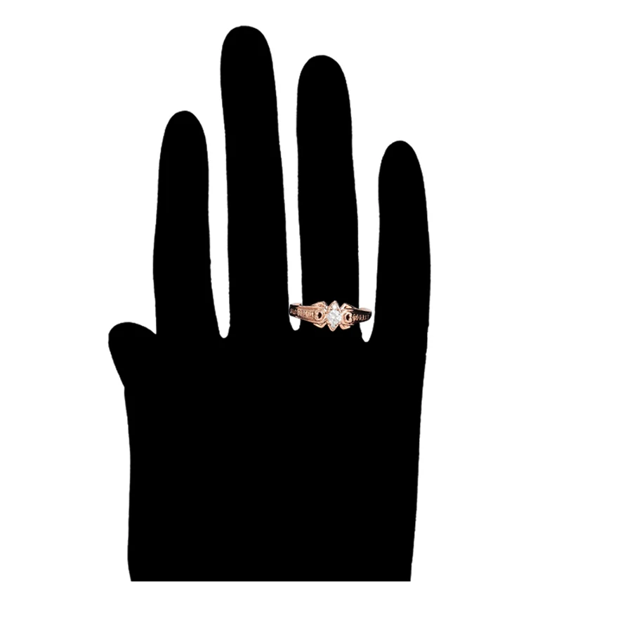 

16600 xuping Rose gold 18K gold14K gold can be customized new fashion women's charm rings