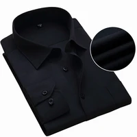 

Best sale Cotton long sleeve shirt men oversize long sleeve mens shirt Plus Size Solid Dress Shirt