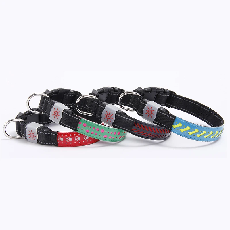 

Top Fashion Pet Sport Dog Collar Lighted Rechargeable, Blue
