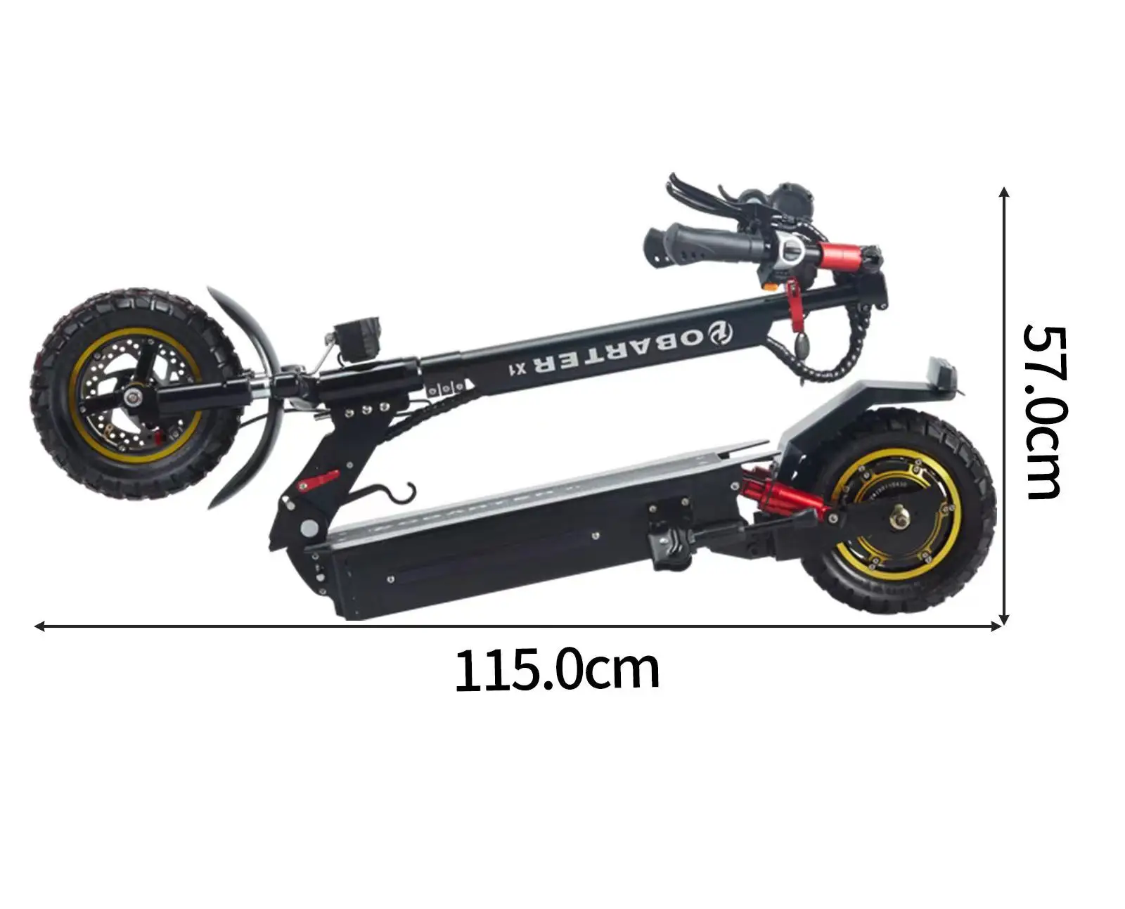 

EU free shipping 10inch road tire 48v 1000w folding electric scooter single motor 1000w powerful fast speed 45kmh for adult