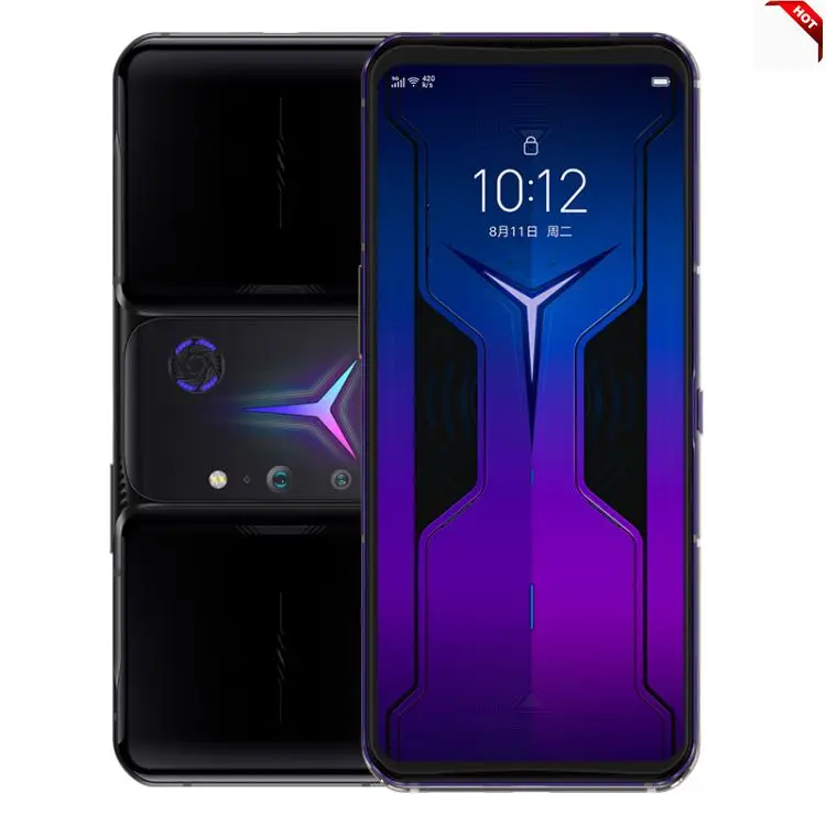 

Original Lenovo LEGION Gaming Phone 2 Pro 5G 64MP 18GB+512GB Dual Back + 44MP Pop-up Front Cameras Android 11 5G mobile phone