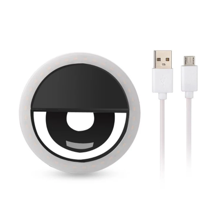36LED Beauty Portable Rechargeable usb Photographic Photo Studio fill light makeup live webcast phone selfie LED Ring Light