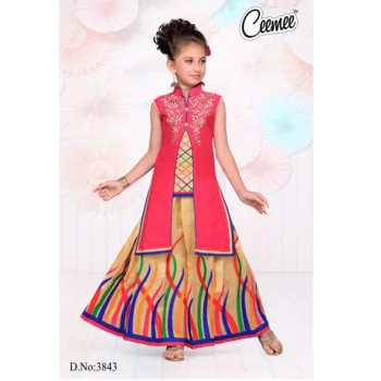 ghagra dress pattern