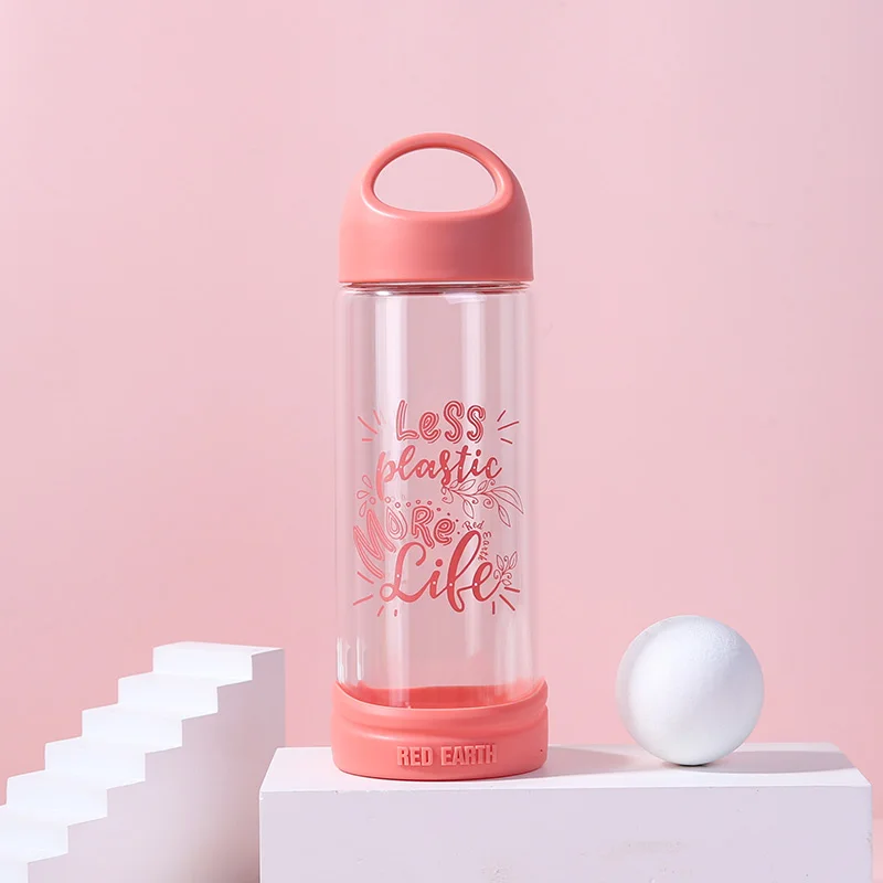 

370ml Sports Home Best China Factory High Quality Glass Cold Water Bottle