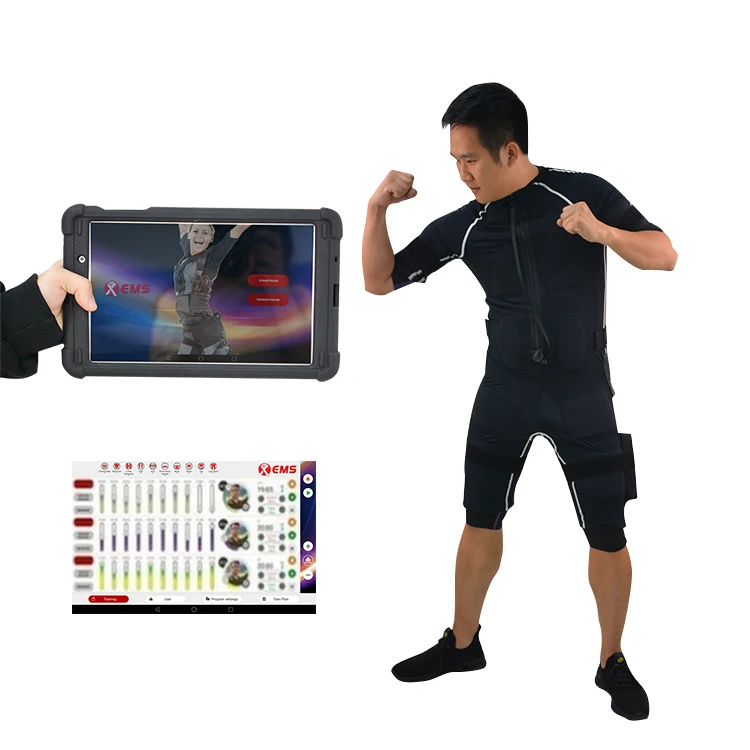

New arrival ems portable muscle stimulator wireless xems Gym Vest Electrostimulation Weight Losss Body Training