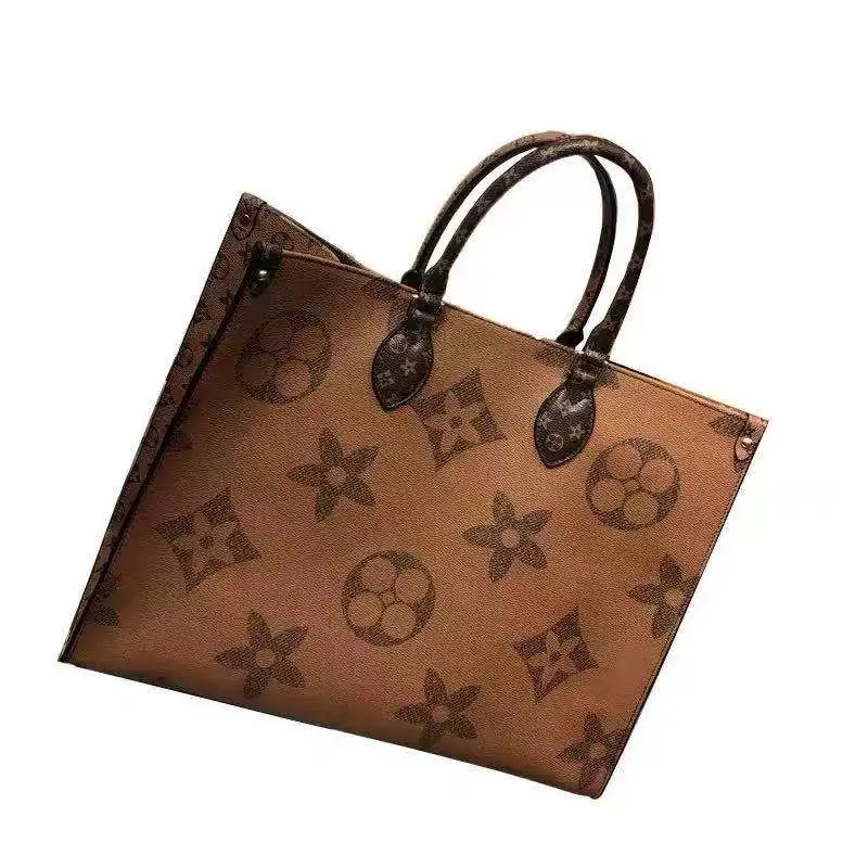 

High Quality custom shopping bags luxury luxury shopping bags with logos luxury shopping bag, Brown