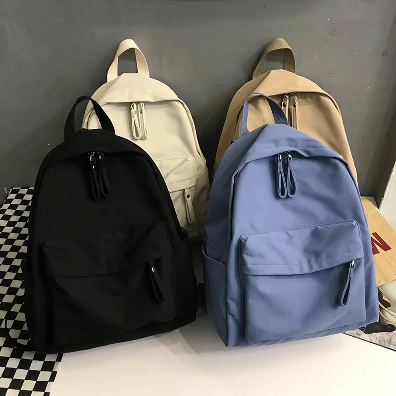 

Wholesale fashion anti-theft kids sports school backpack bag for girls, Black/blue/yellow khaki/white