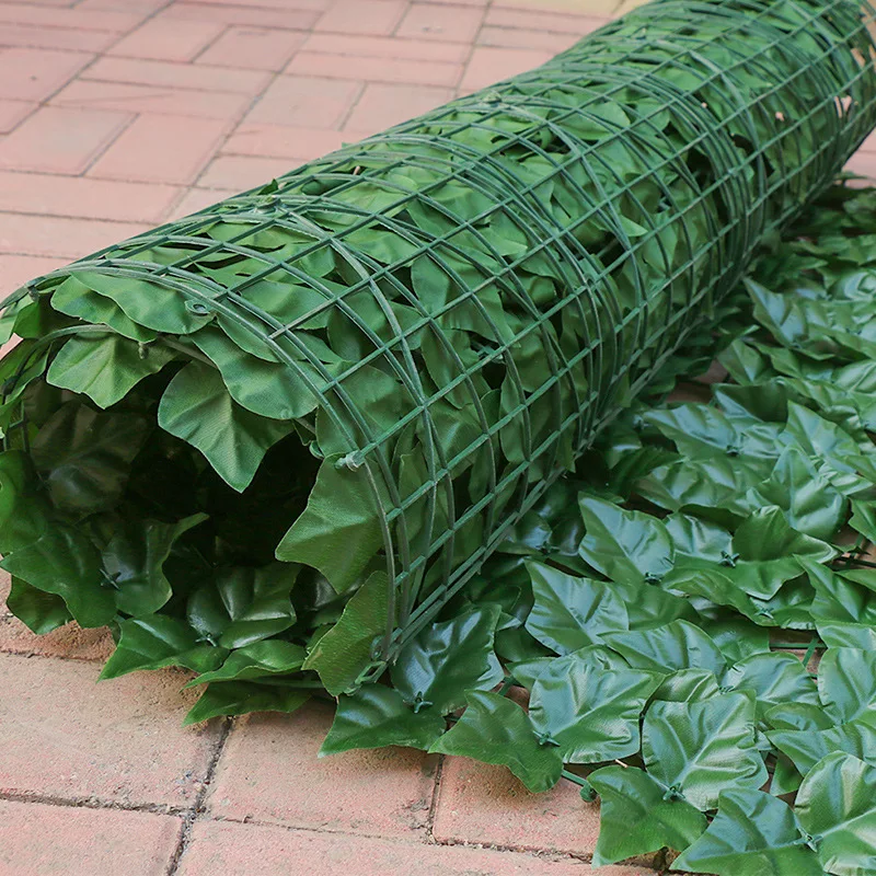 

Artificial Foliage Ivy Screen Fence Wall Panels Artificial Fence for Outdoor Garden Decoration