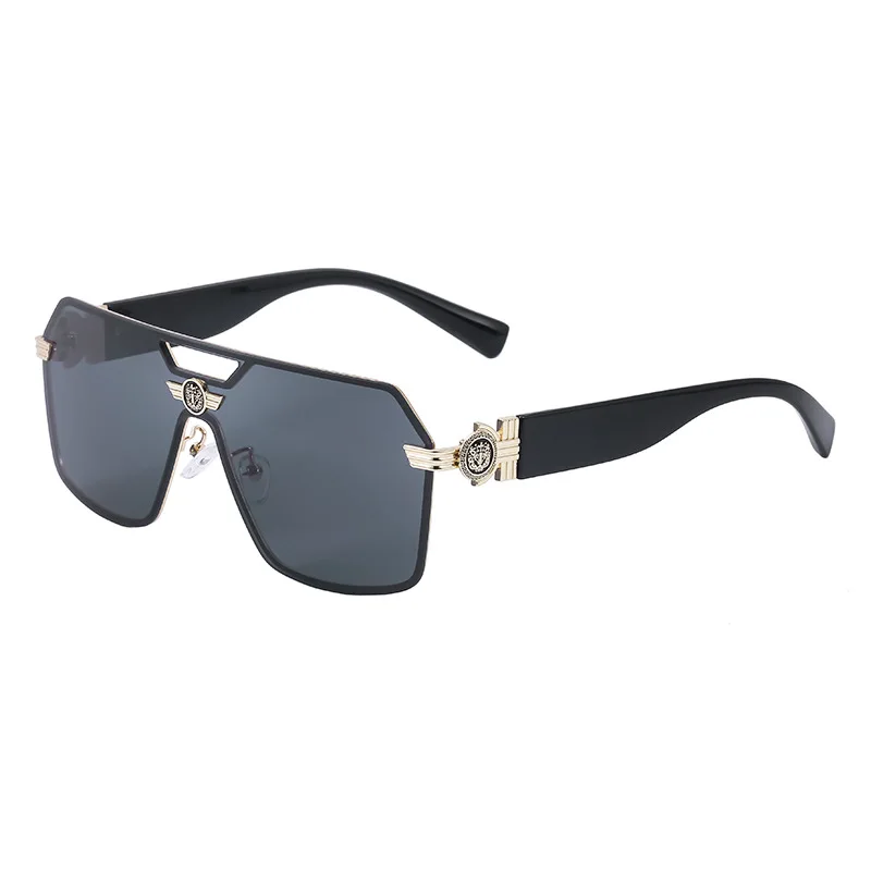 

2021 newest oversized rimless Sun Glasses Shades high quality luxury designr men sunglasses