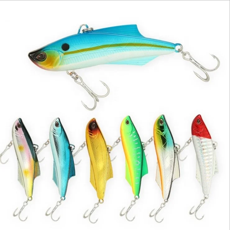 

20.6g/7cm double fin VIB full swimming layer Fishing Lures, 7colors