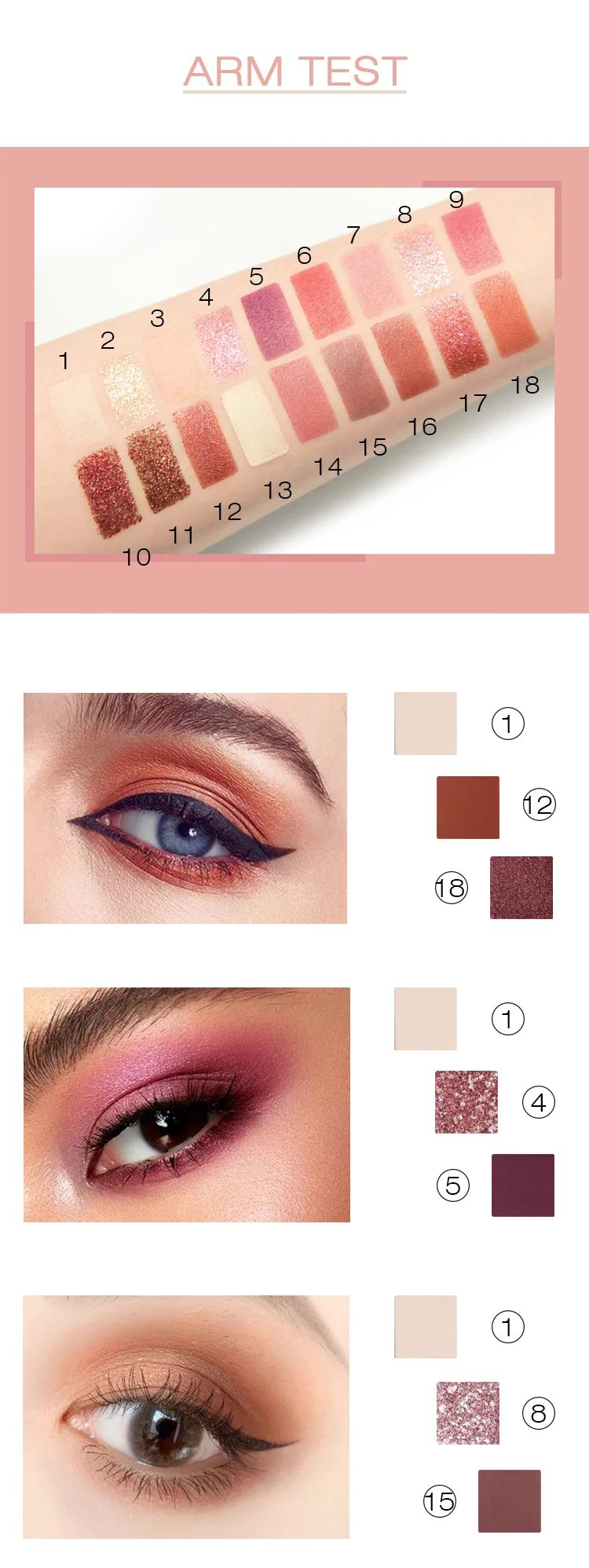 vegan pigmented eyeshadow palette