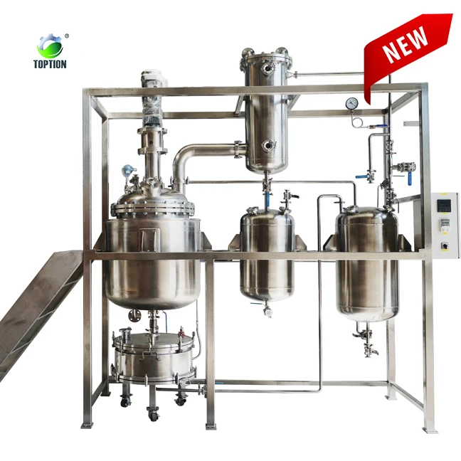 

Crystallization Equipment Ginger Oil Isolation 200L Jacketed Crystal Winterizing Wax Filter Crystallization Reactor