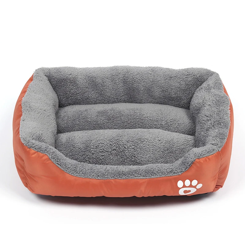 

Firm Breathable Cotton Cats Sleeping Orthopedic Warming Dog Beds, Plum/gray/green/purple/blue/black/brown/burgund/orange