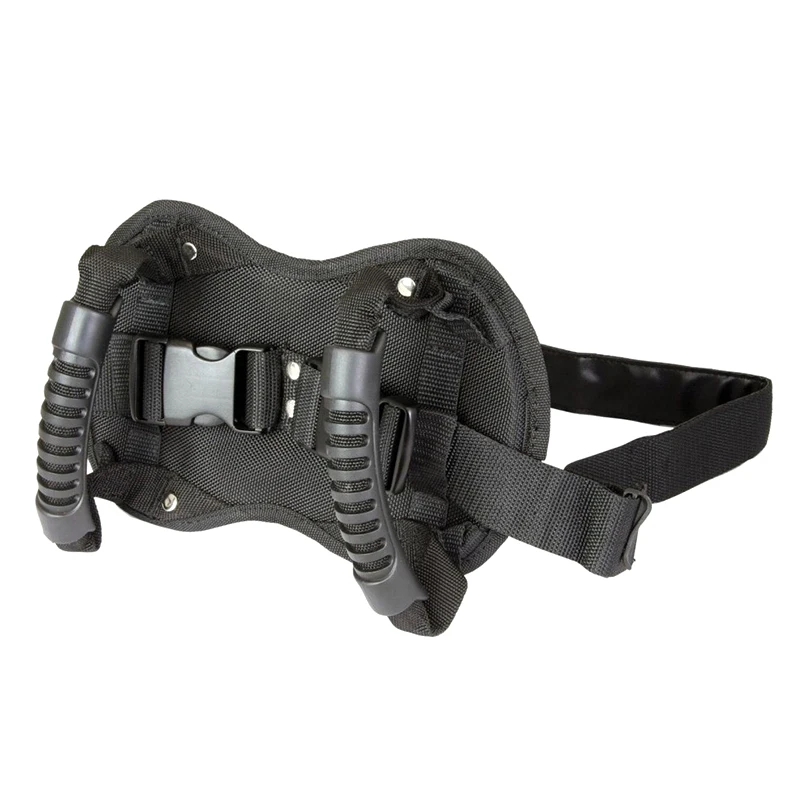 

Motorcycle Scooter Passenger Hold Tight Quad Grab Handles Belt Harness for Safety