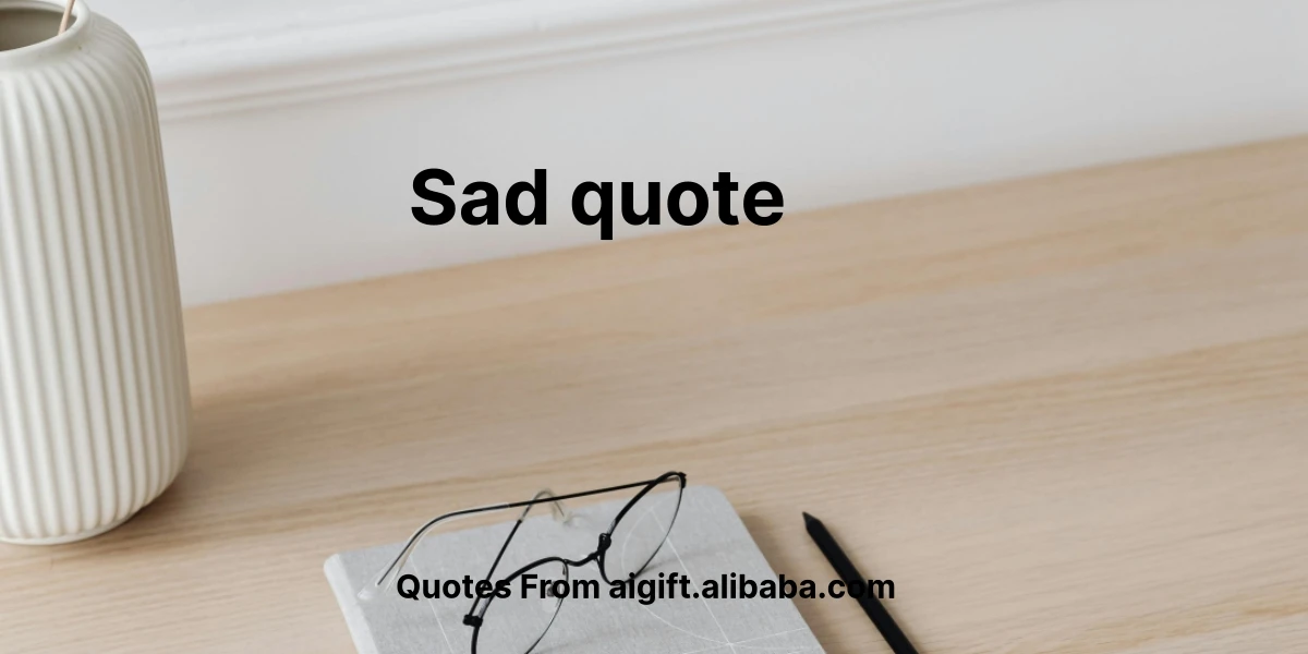 sad quote