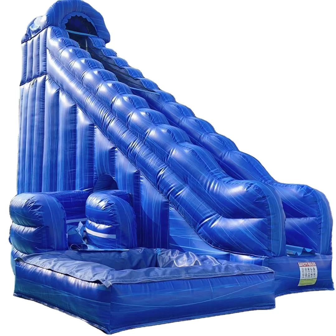 

commercial 20ft tall water slide water slides with pool inflatable water slide with blower, Customized