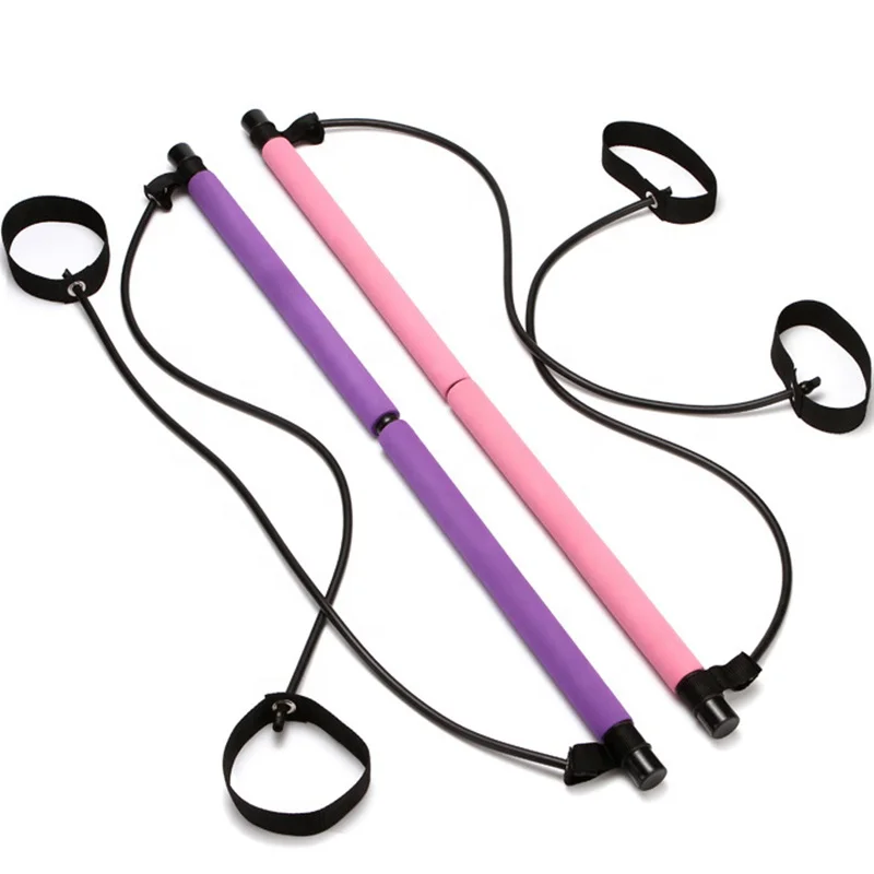 

SD-PL02 New products multi-function indoor portable Yoga practice fitness Pilates rods