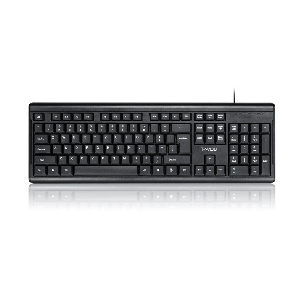 

New Fashion Wired Office Keyboard Trending Products Smart Keyboard Computer USB Wholesale Laptop