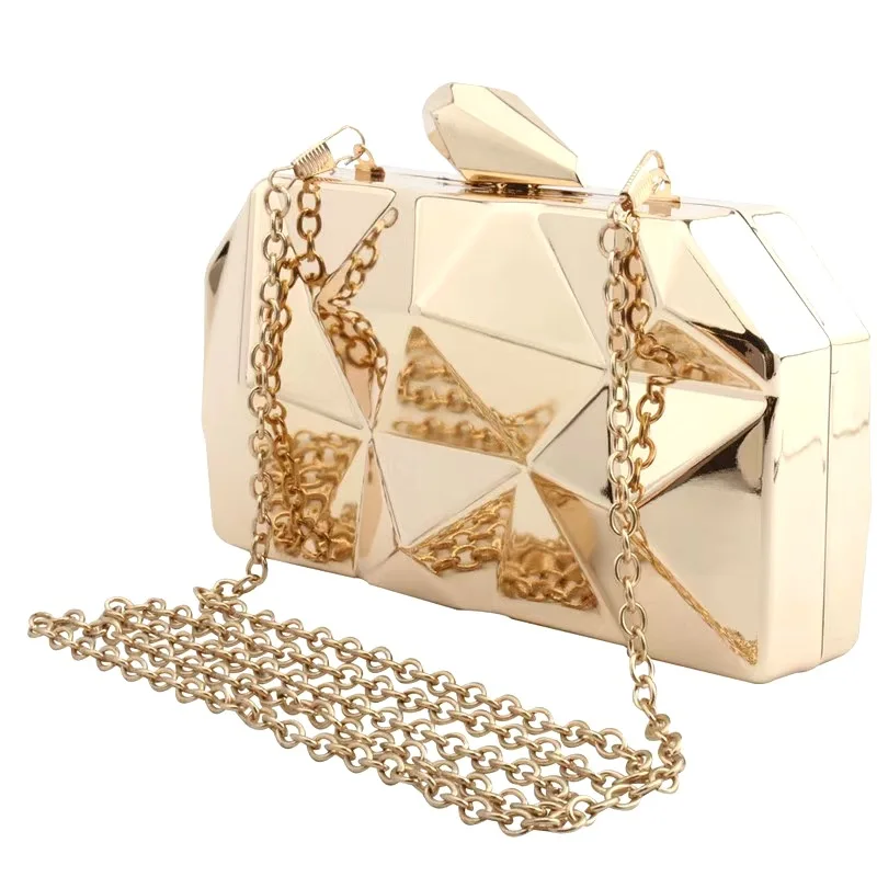 

Elegant Design Ladies Evening Bags Chain Cross Strap