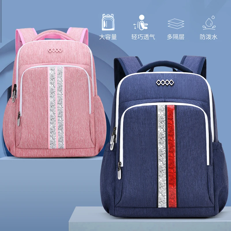 

Wholesale Large Capacity Bagpack Kids Comfortable Bookbags GIrls Boys Mochilas Escolares School Backpack, Various colours