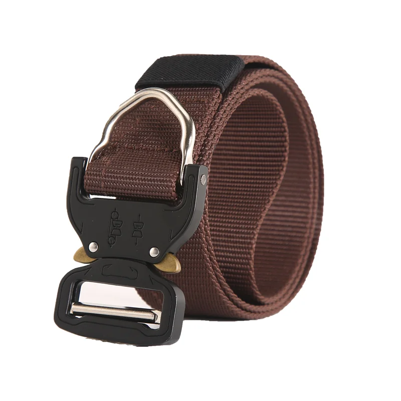

Adjustable sports military belt buckle Military Tactical Waist nylon Belt