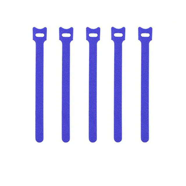 
Nylon back to back hook and loop cable ties 