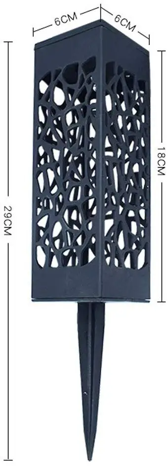 Luz Led De Jardín Para El Hogar,Lámpara De Césped Solar Para Exteriores