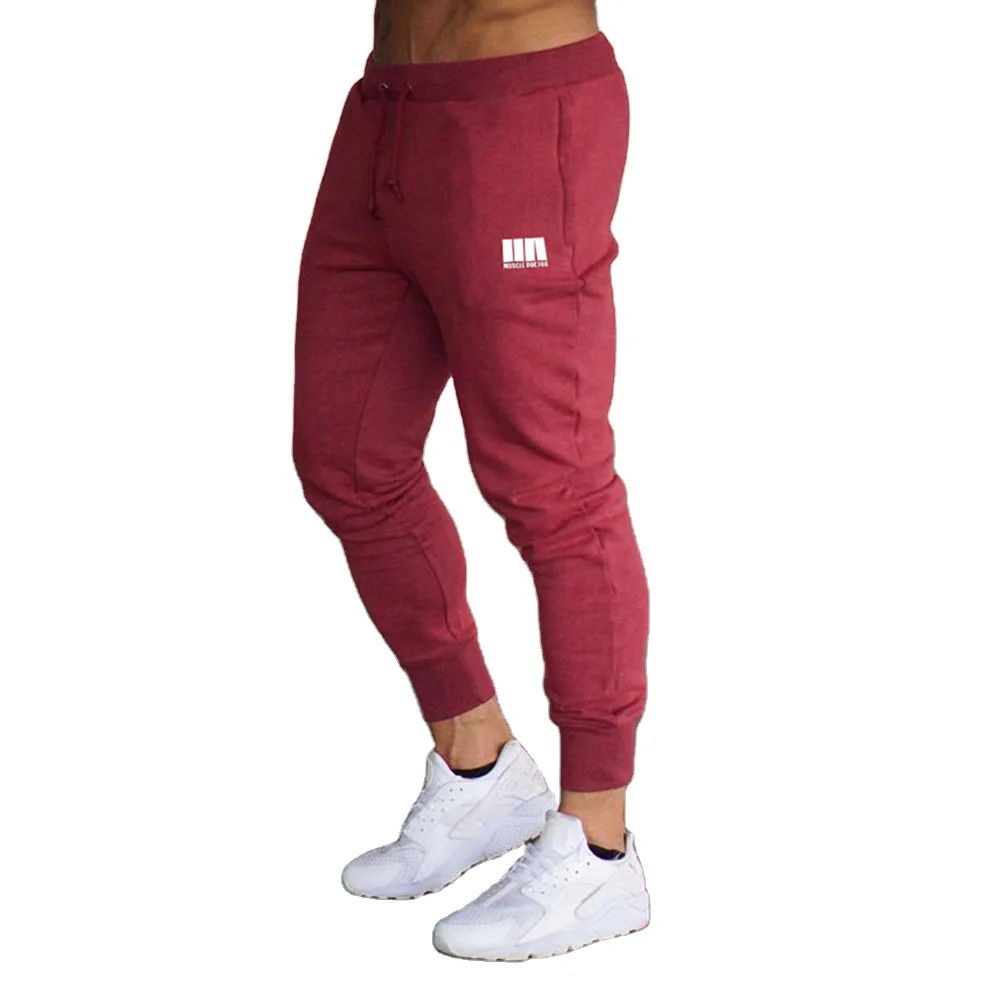 

Muscle Korean Casual Sports Trousers Slimming Cotton Running Gym Pants