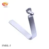 Manufacturer zinc plating flat springs steel V shape spring button for 25mm pipe