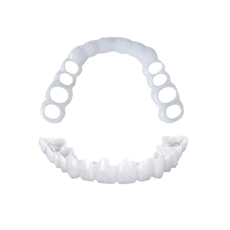 

New snap on smile teeth cover upper and lower veneers teeth perfect smile Veneers teeth cover, Teeth color