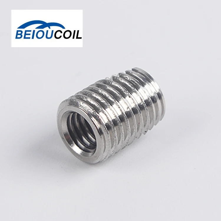 Custom Aluminium Ensat 302 Self Tapping Threaded Inserts M8 For Metal