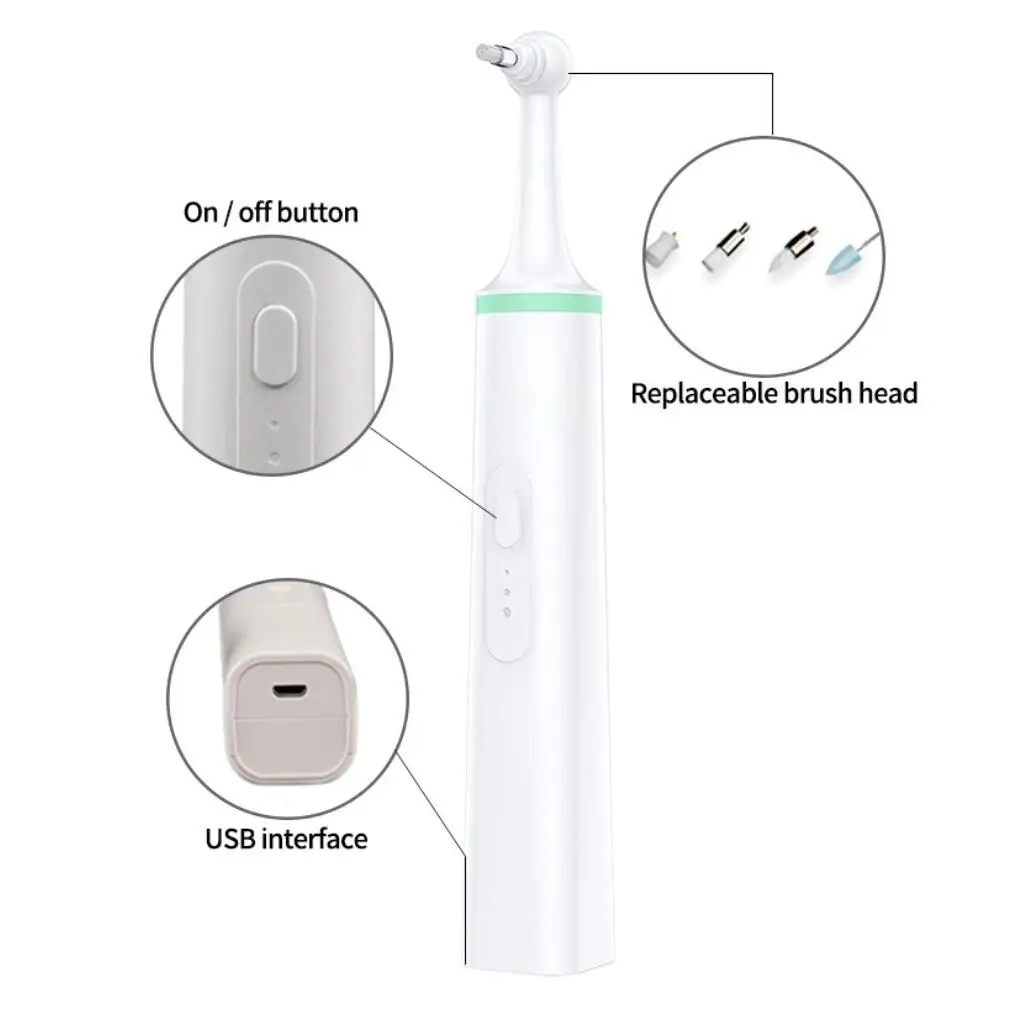 

Tooth Cleaner Dental Scaler Teeth Whitening Tool Tooth Stains Tartar, White color