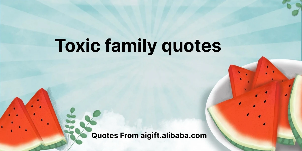 toxic family quotes