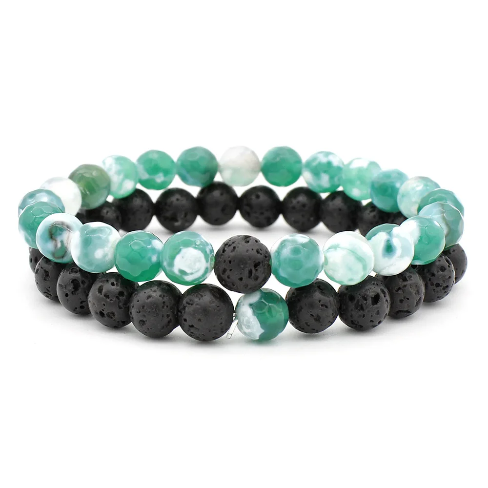 

2021 Sailing Jewelry Adjustable Natural Energy Stone Bracelet Tiger Eye Stone Bracelet Essential Oil Lava Rock Tiger Eye Bead Bra