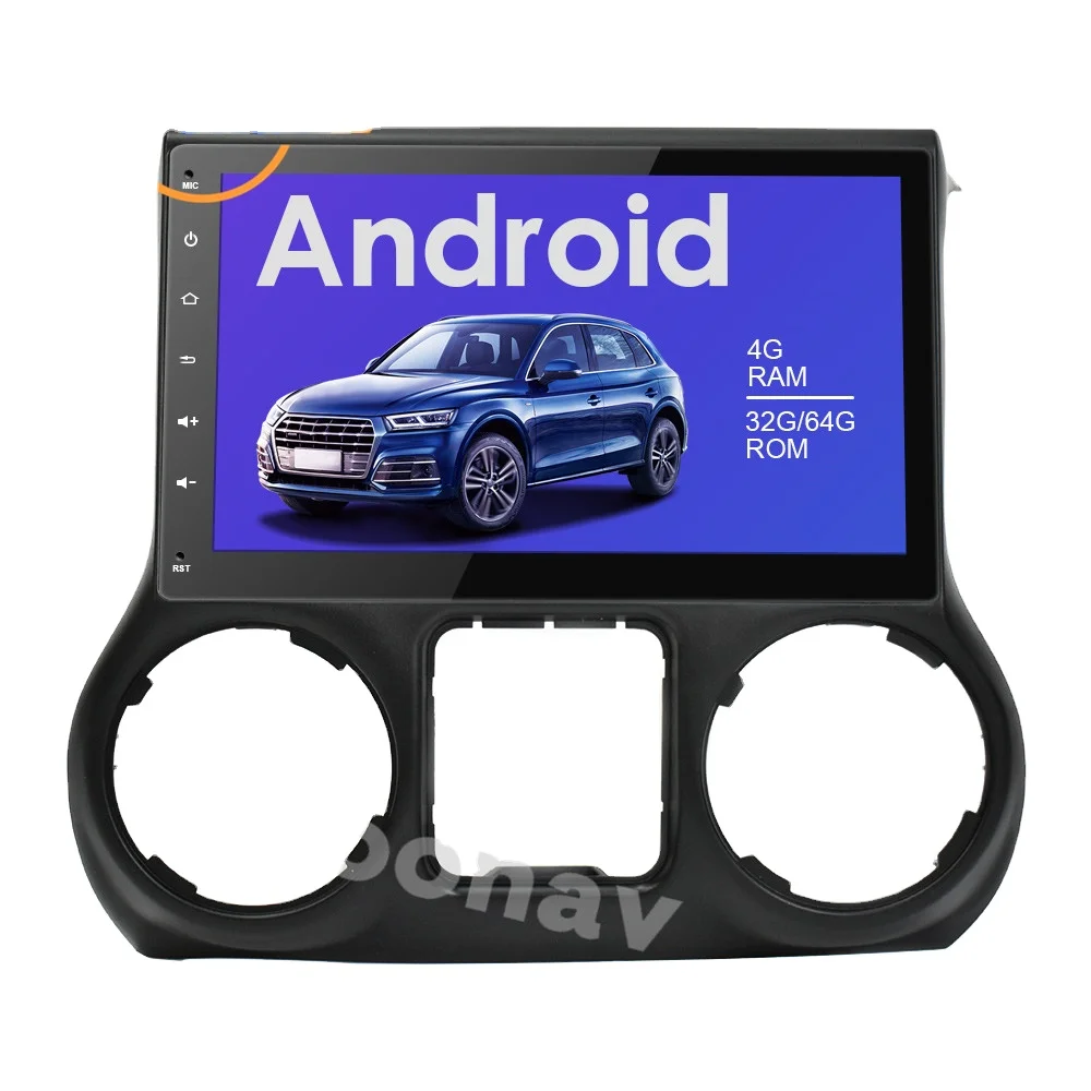 

Android Car Radio GPS navigation autoradio For-Jeep Wrangler 2011 2012 2013 2014 car Tesla style Recorder Multimedia Head Unit