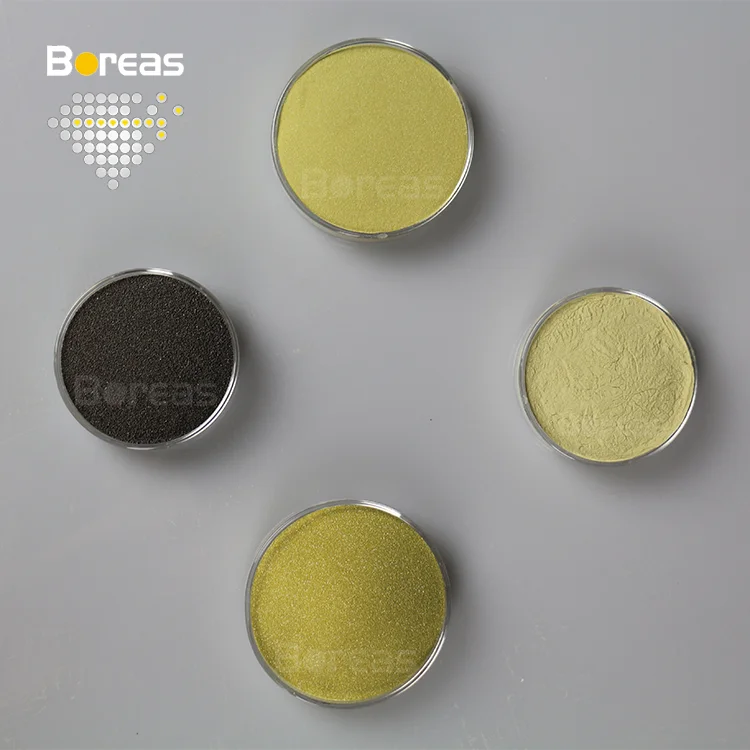 

Boreas China Best Selling Industrial Synthetic Diamond Micron Powder, Yellow brown