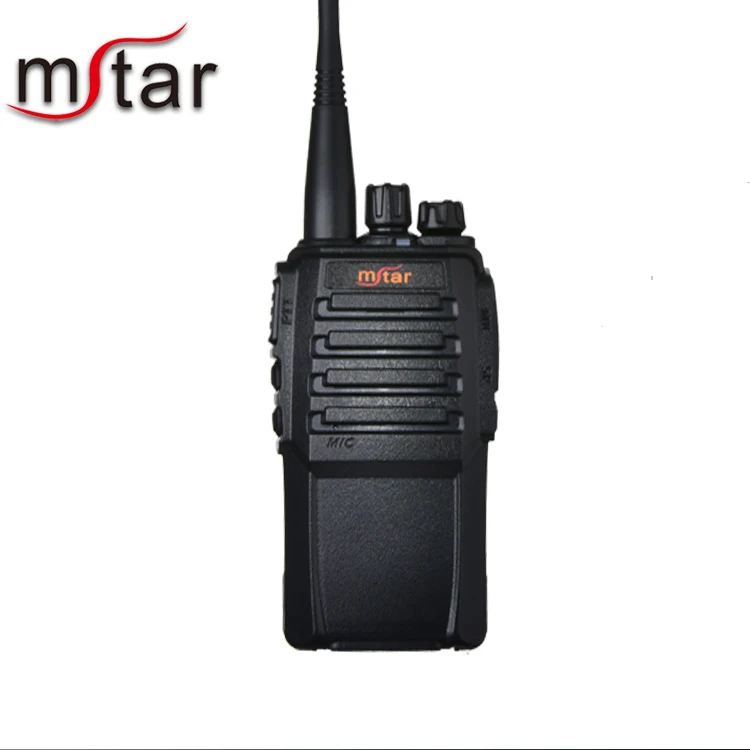 

Best-selling high-quality waterproof handheld MSTAR M9 radio walkie talkie, Black