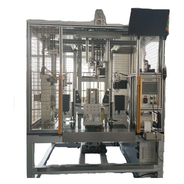 Automatic Turntable Ultrasonic Plastic Welding Machine with 380V 20KHZ and 80*70mm Welding Area